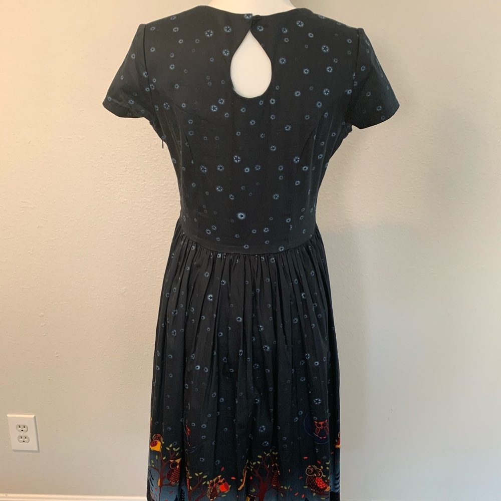 Banned Apparel Rockabilly Owl Dress - Picture 7 of 8